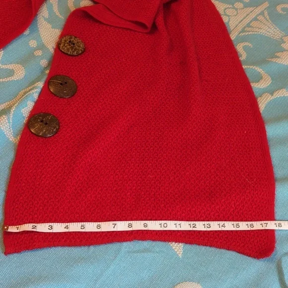 Red Multipurpose Scarf - Picture 7 of 12